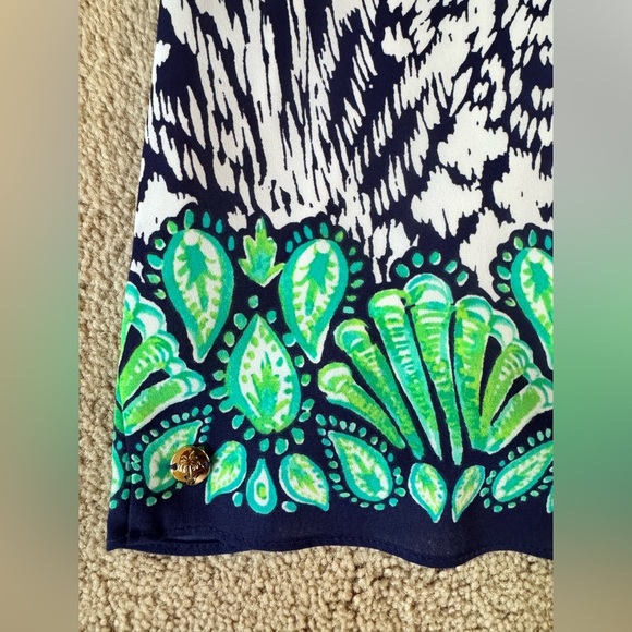 Lilly Pulitzer Florin Dress Pineapple Party size large - Picture 2 of 4